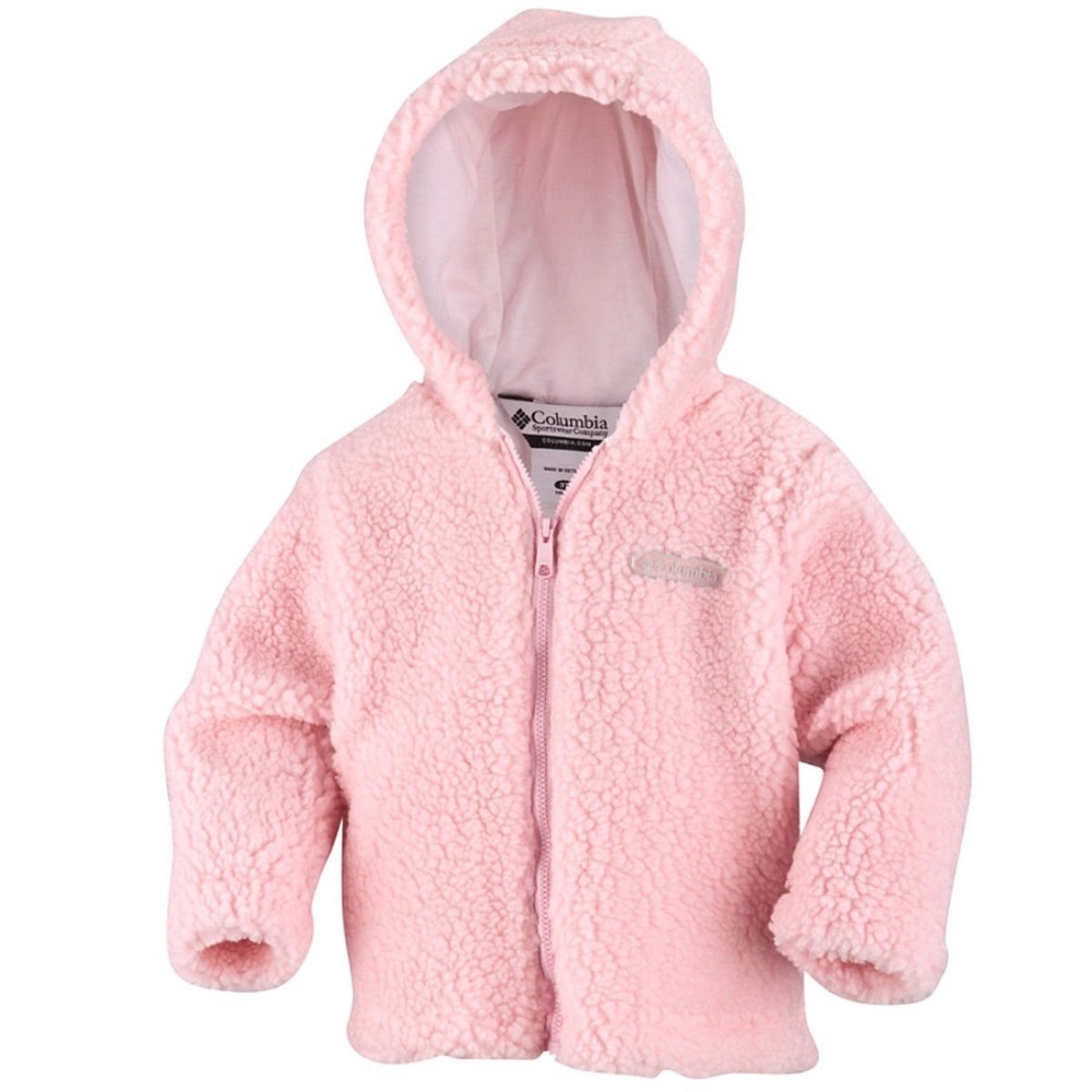 Columbia Toddler Sherpa Fleece Hoodie Pink Size 3T‎ - Picture 6 of 6